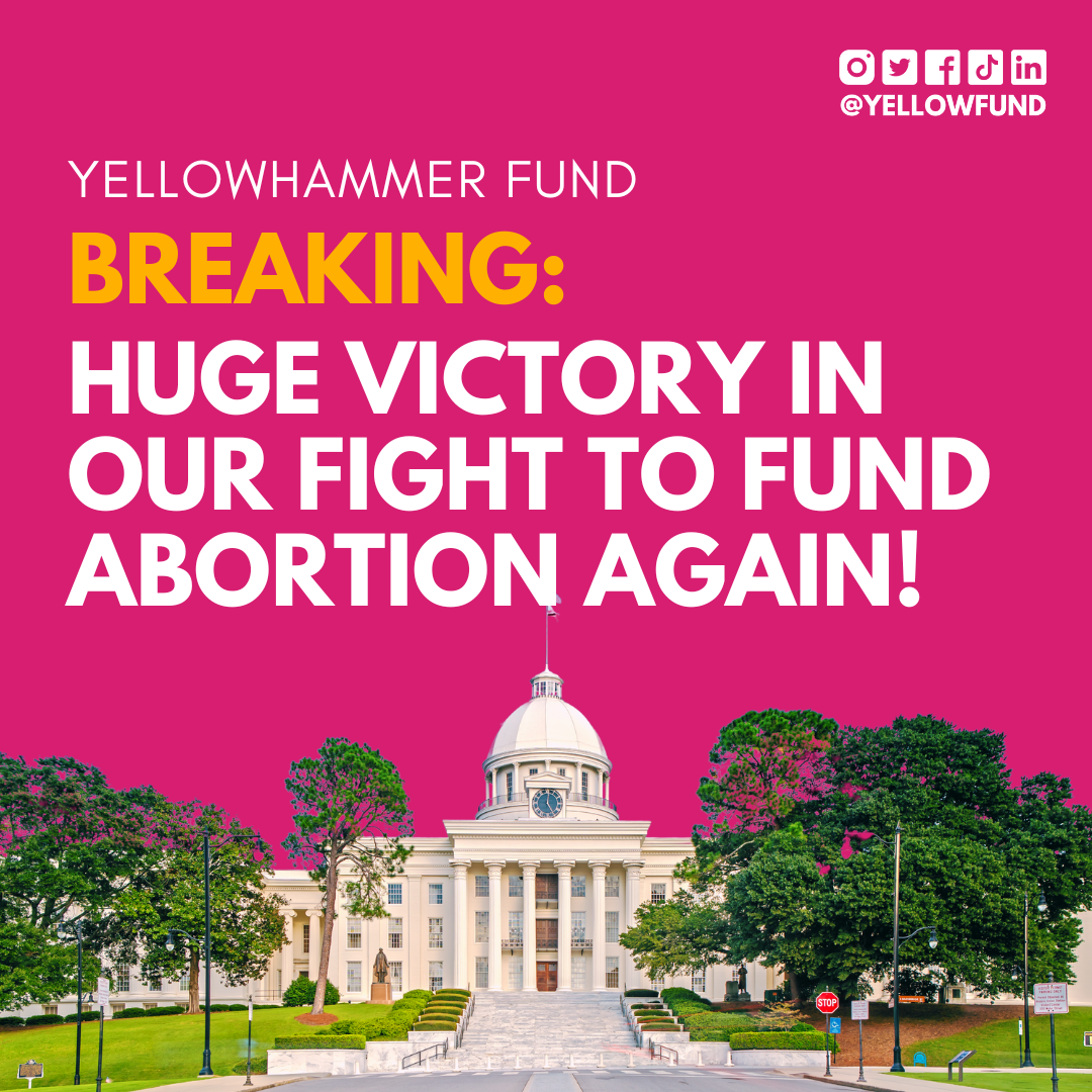 BREAKING: HUGE victory in our fight to fund abortion again!